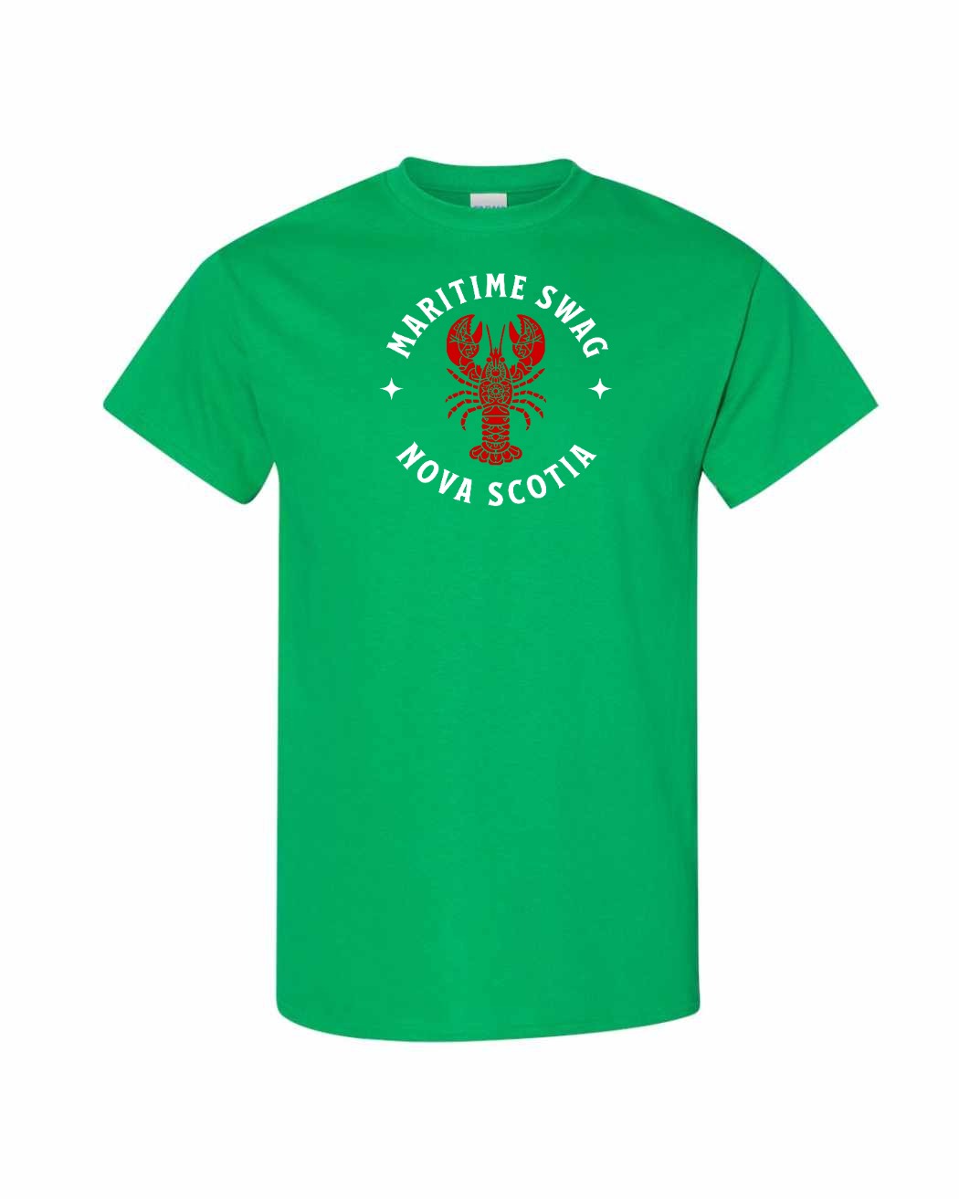 Maritime Swag Nova Scotia Mandala Red Lobster Full mens-tee