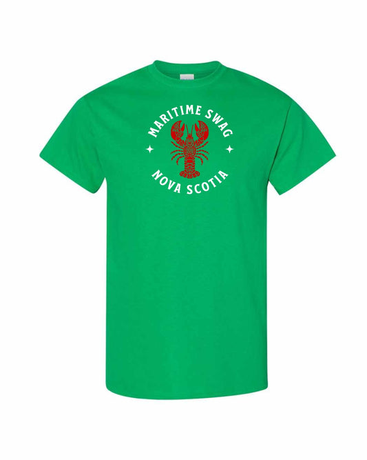 Maritime Swag Nova Scotia Mandala Red Lobster Full mens-tee
