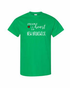 A piece of My heart in NB Tartan Heart Men's Tee