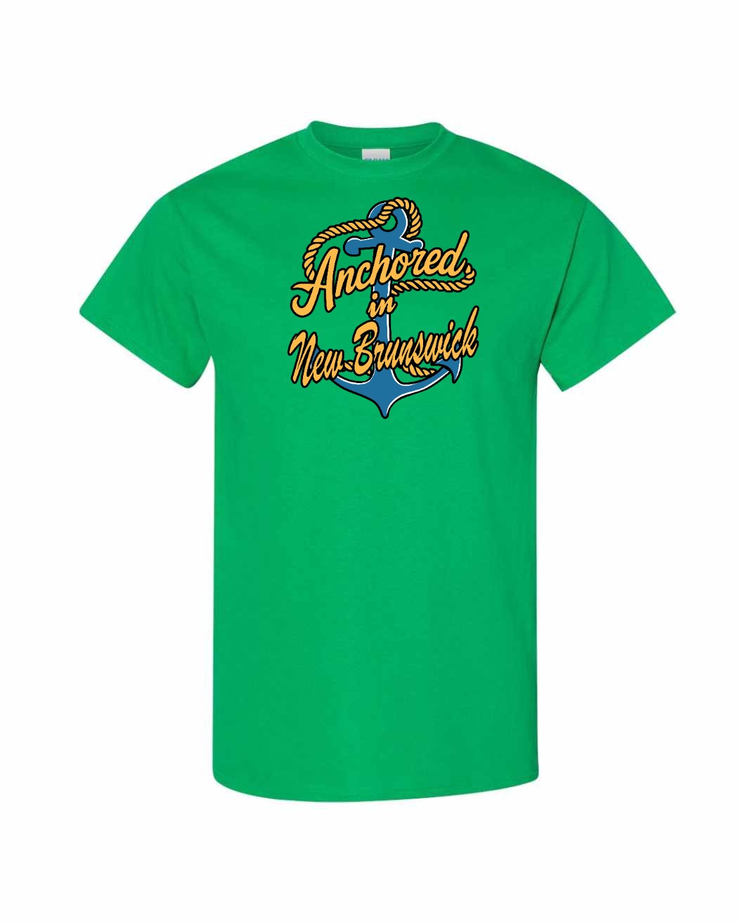 Anchored in New Brunswick Full Men's Tee