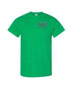 Made In NS ( Tartan Lettering) Left Chest Men's tee