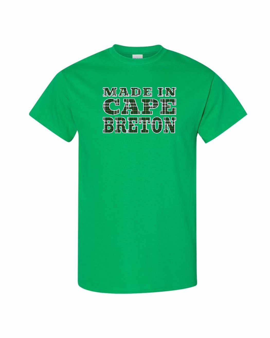 Made In Cape Breton Tartan Full Men's Tee