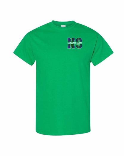 Saltwater Raised Left Chest mens-tee