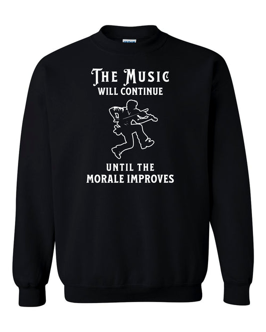 Maritime Swag Music will Continue Fiddle Sweatshirt