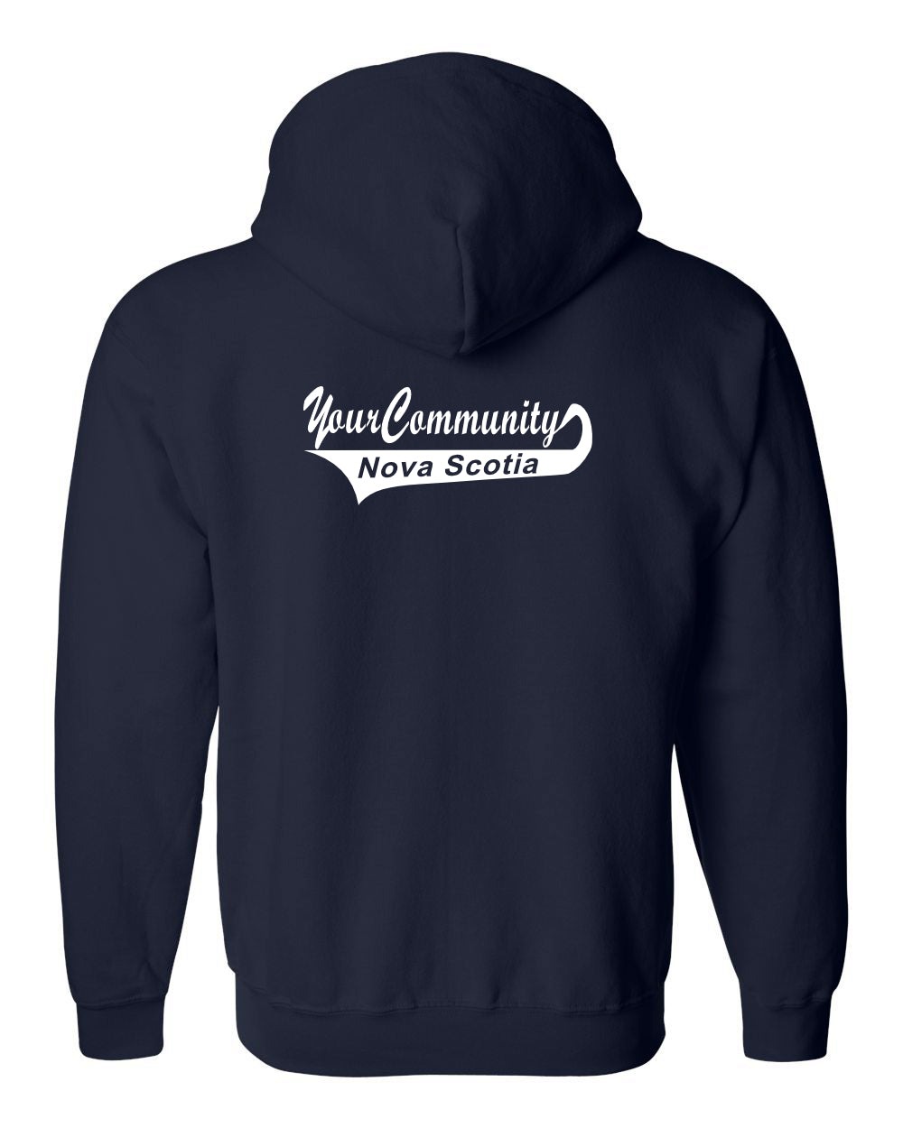 Custom Community Name Zip Hoodie - Unisex