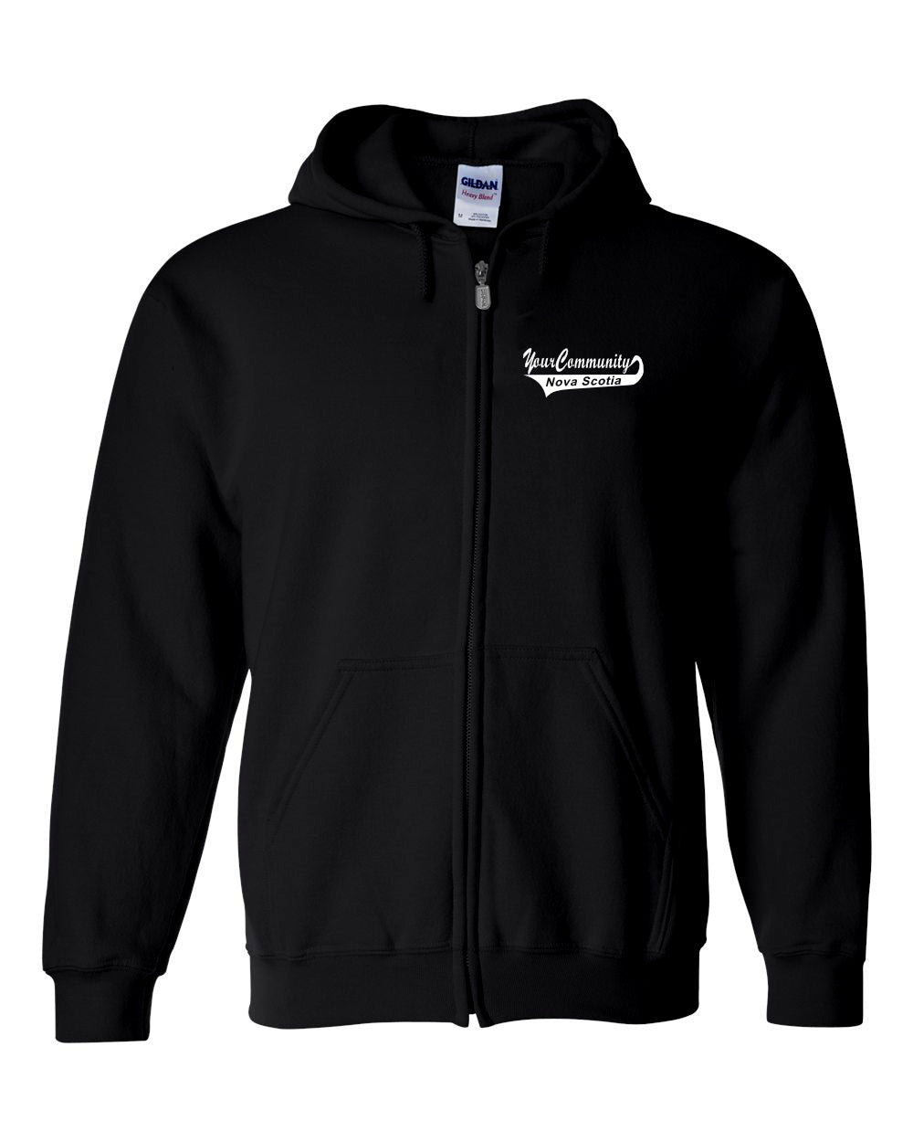 Custom Community Name Zip Hoodie - Unisex