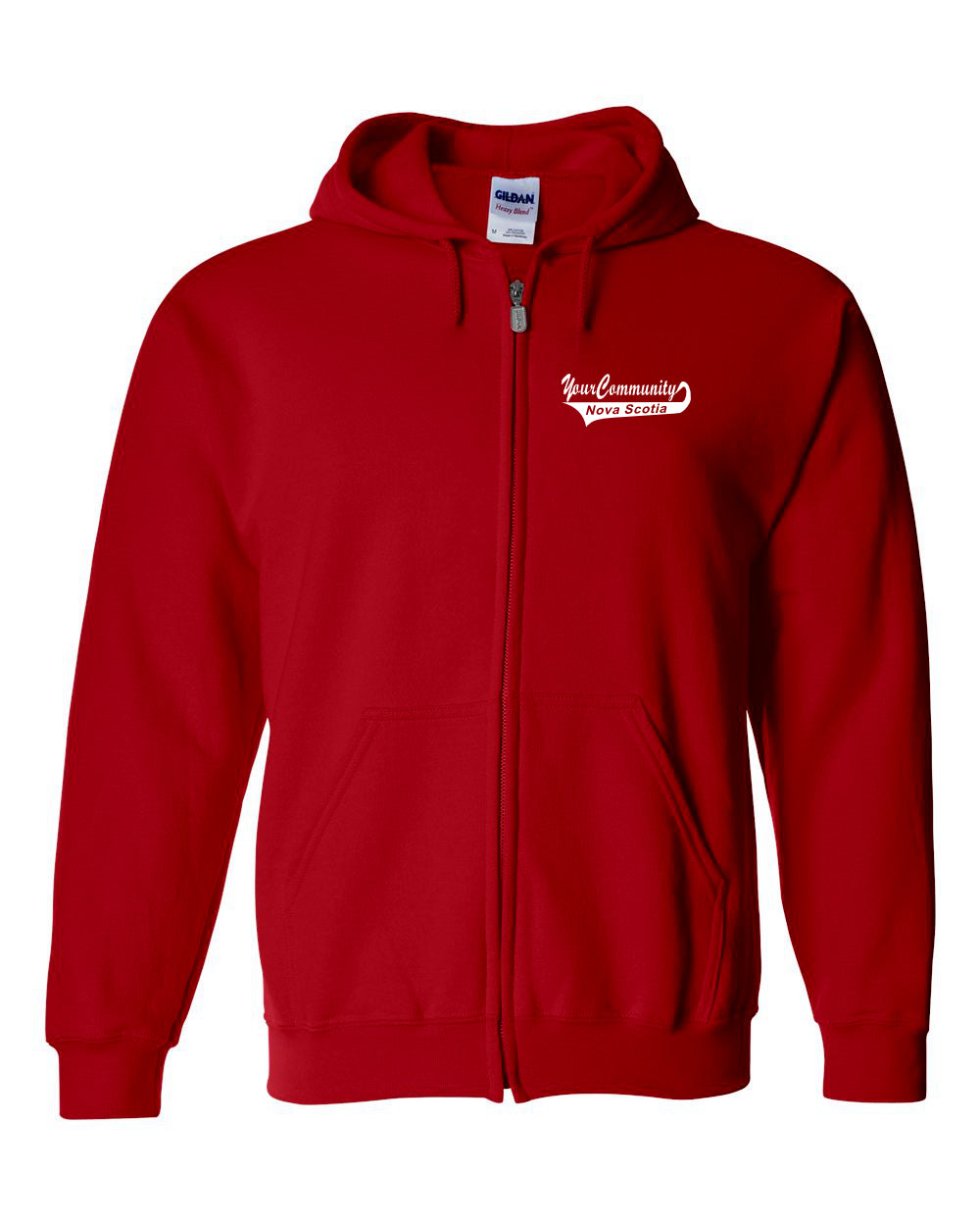 Custom Community Name Zip Hoodie - Unisex