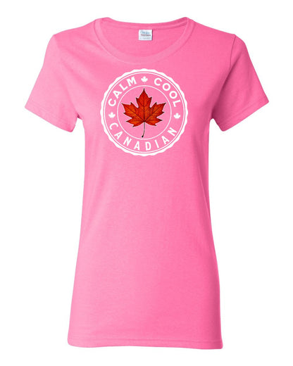 Calm Cool Canadian Leaf Women's Tee