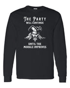 Maritime Swag Party will Continue long sleeve Tee - Unisex