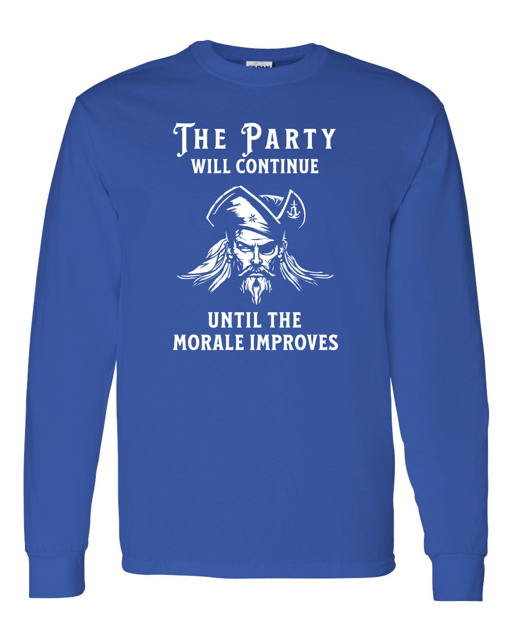 Maritime Swag Party will Continue long sleeve Tee - Unisex