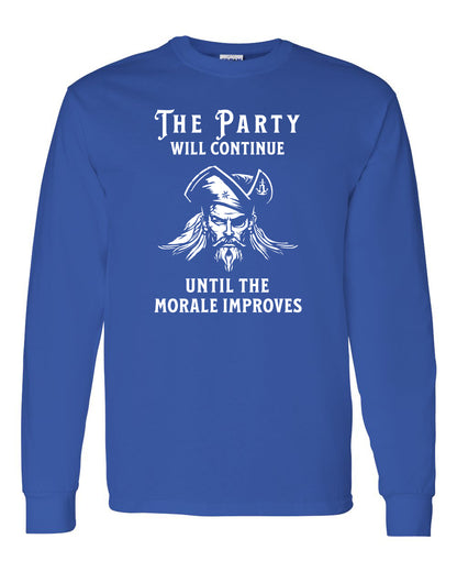 Maritime Swag Party will Continue long sleeve Tee