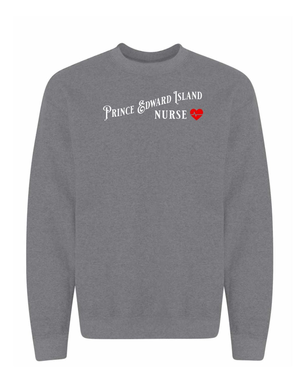 Prince Edward Island Nurse Full Front Sweatshirt