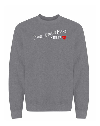 Prince Edward Island Nurse Full Front Sweatshirt