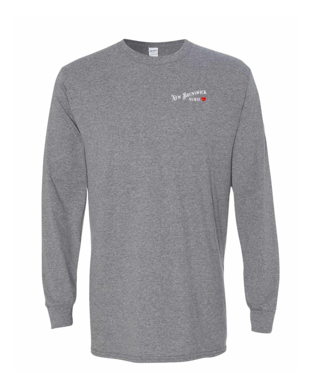 NB Nurse Left Chest and Back Long Sleeve - Unisex