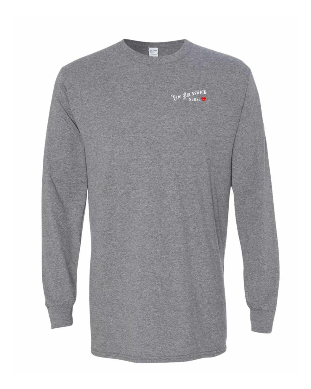 NB Nurse Left Chest and Back Long Sleeve - Unisex