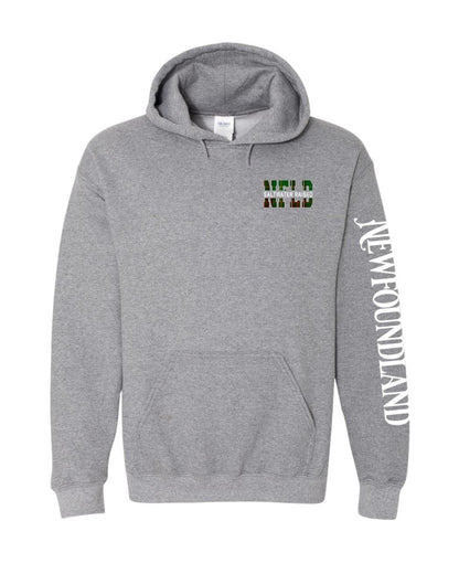 Newfoundland Saltwater Raised Left Chest and Sleeve Pullover