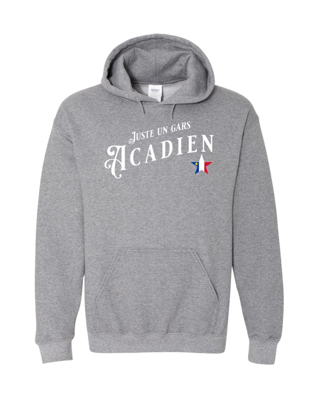 Juste Un Gars Acadien Pullover Hoodie - Unisex