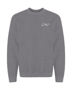 Just a CB Girl Tartan Left Chest and Back Crewneck Sweatshirt - Unisex