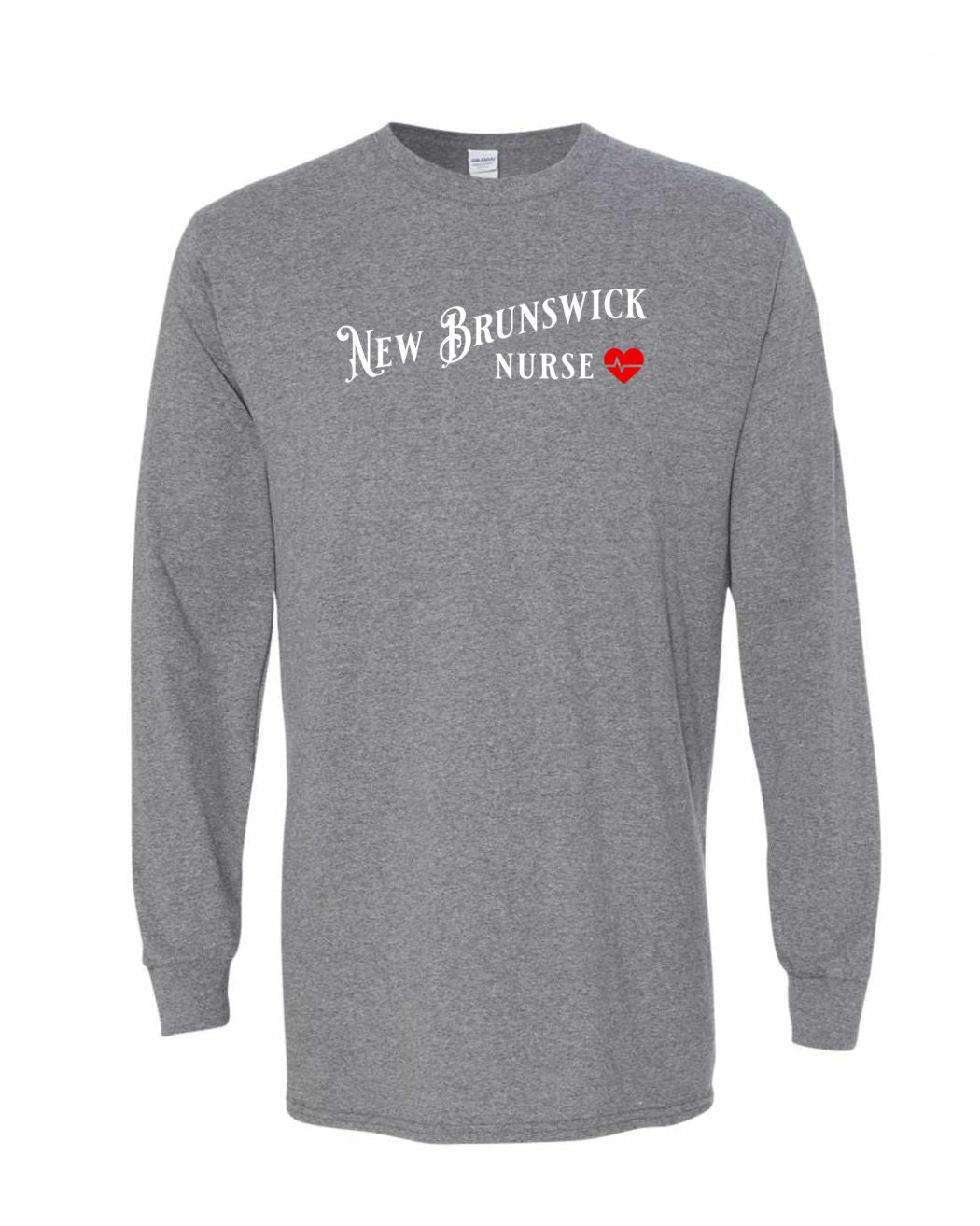 New Brunswick Nurse Left Full Front Long Sleeve
