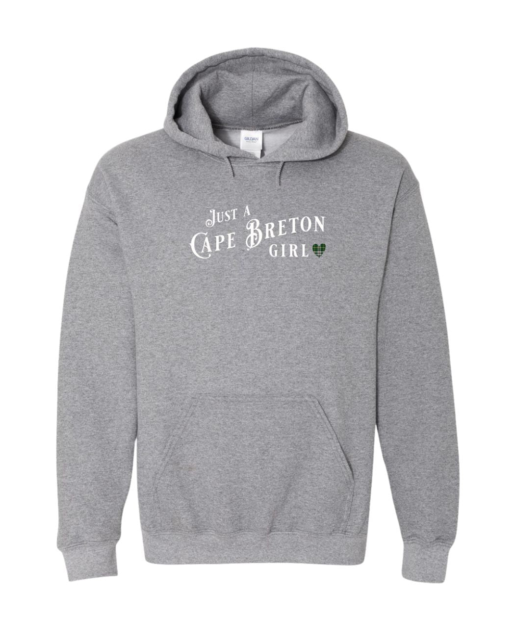 Just a CB Girl Tartan Pullover Hoodie - Unisex