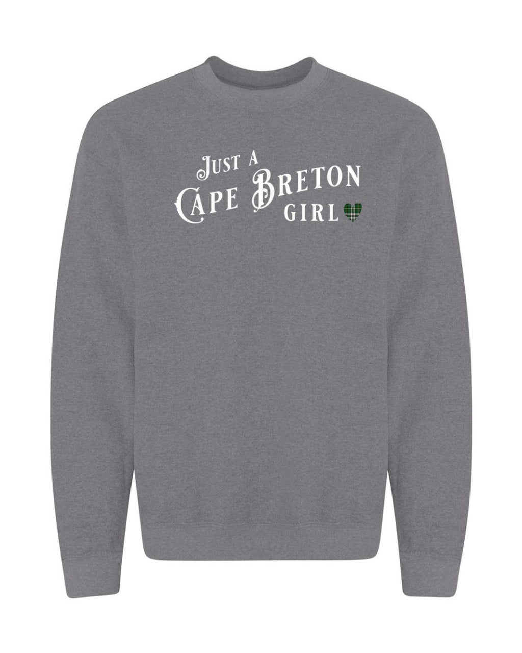 Just a CB Girl Tartan Crewneck Sweatshirt - Unisex