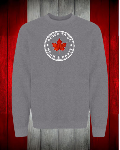 Proud To be Mean and Nasty Leaf Crewneck