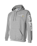 CB Guy Yellow Compass Left chest and Sleeve Pullover Hoodie - Unisex