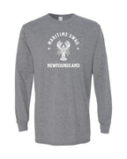 Maritime Swag NFLD Mandala white Lobster Long Sleeve - Unisex