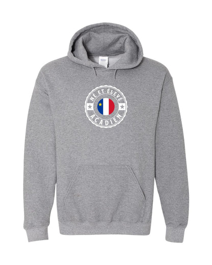 Ne Et Eleve Acadien full front French hoodie