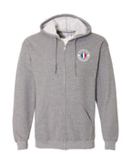 Acadian Born and Raised Left Chest Only Zip - Unisex