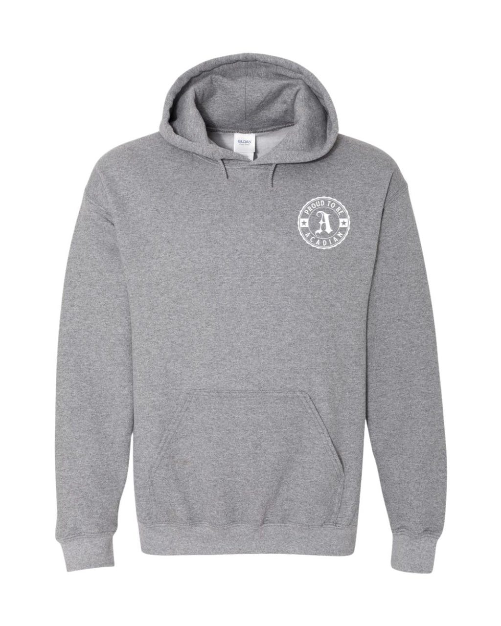 Proud to be Acadian Left Chest Only Pullover Hoodie - Unisex
