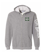 Product of CB Left Chest and Sleeve Zip Hoodie - Unisex