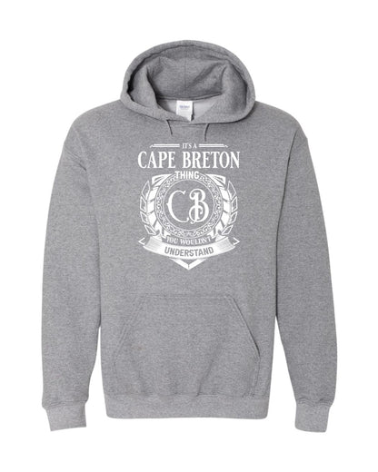 It's a Cape Breton Thing Full Front Hoodie