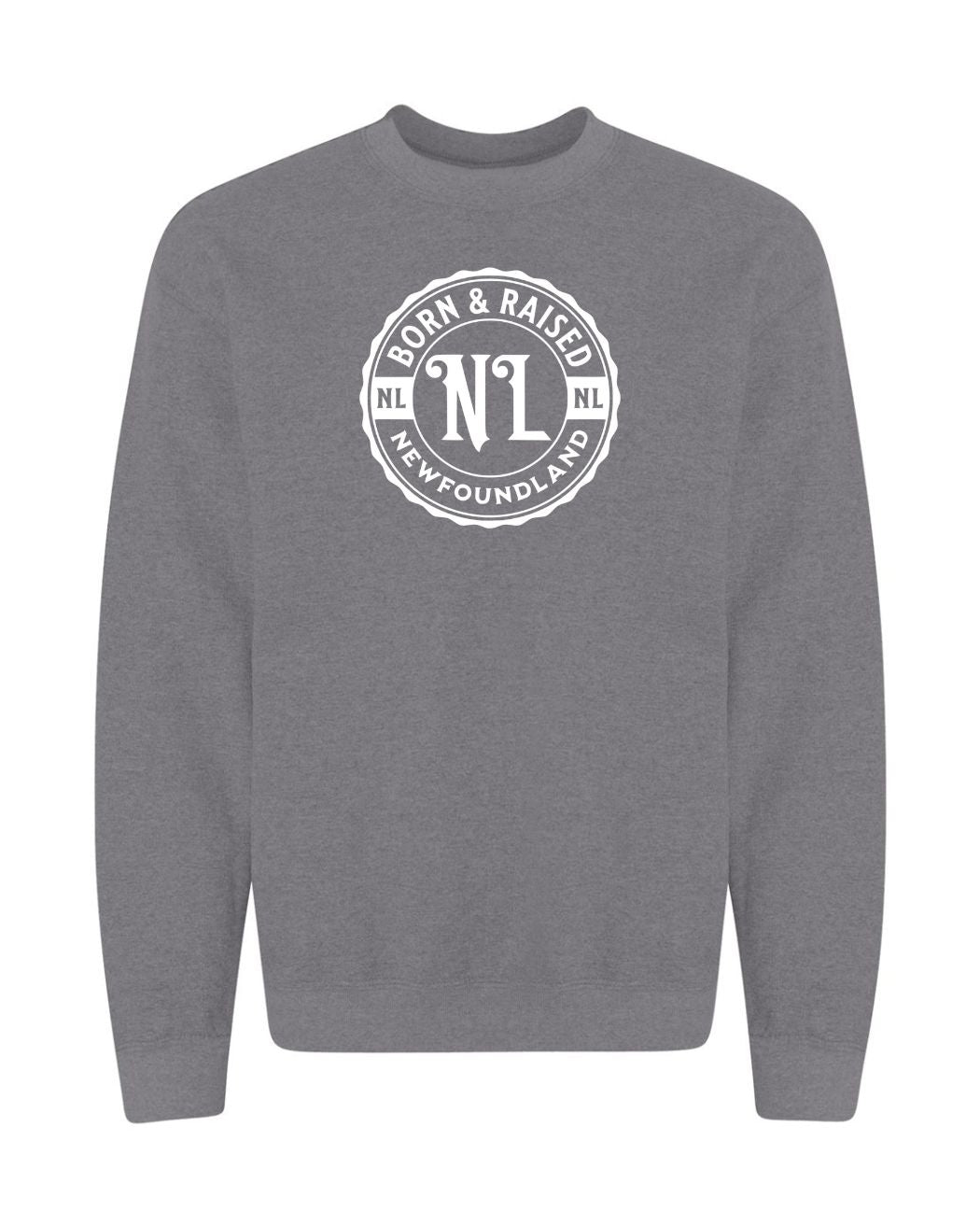 Born & Raised Newfoundland Full Crewneck Sweatshirt