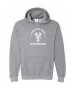 Maritime Swag NFLD Mandala white Lobster Pullover Hoodie - Unisex