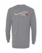 PEI Nurse Left Chest and Back Long Sleeve - Unisex