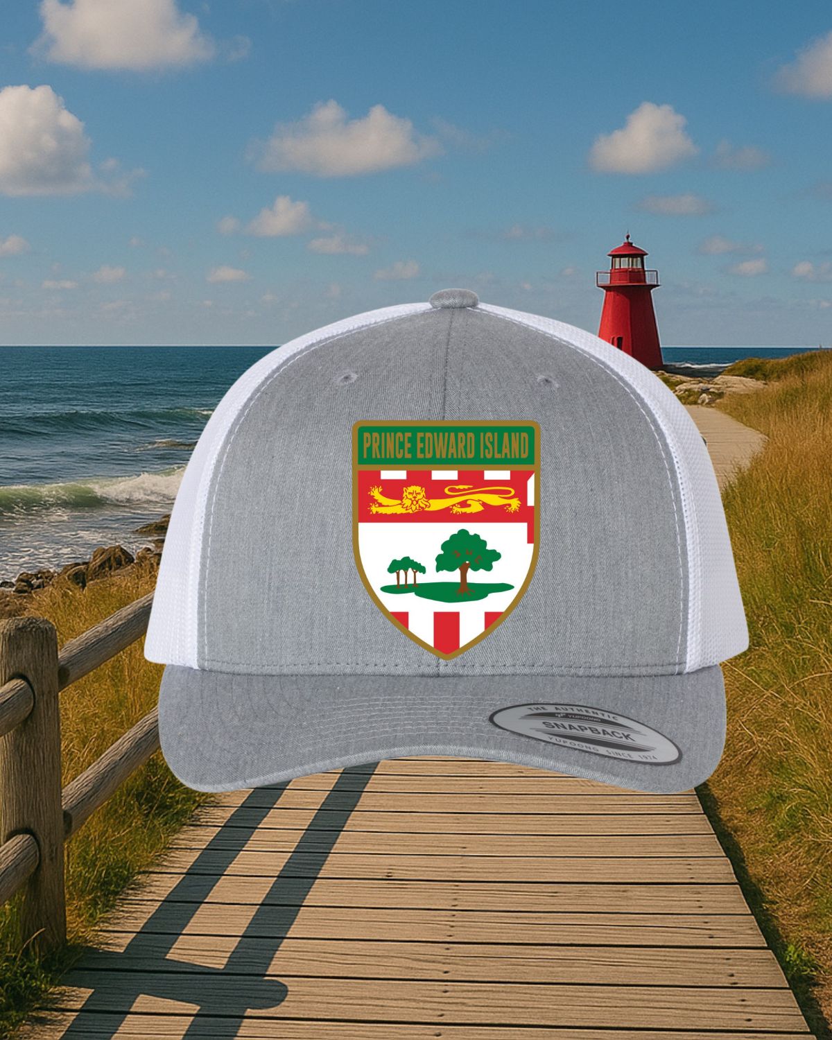 Prince Edward Island Shield Retro Trucker Hat
