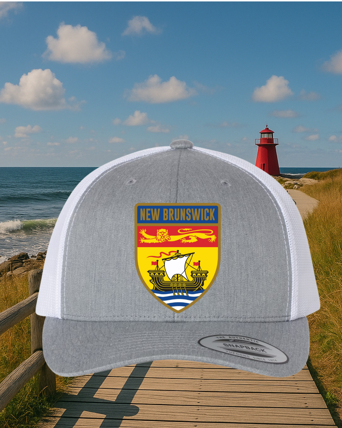NB Shield Retro Trucker Hat