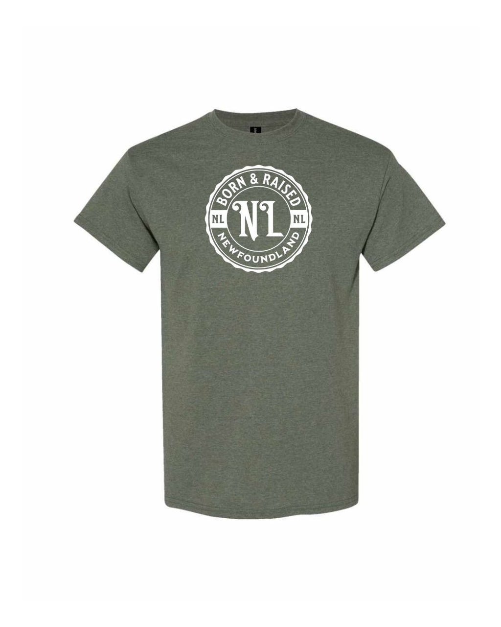 Born & Raised NFLD Men's Tee
