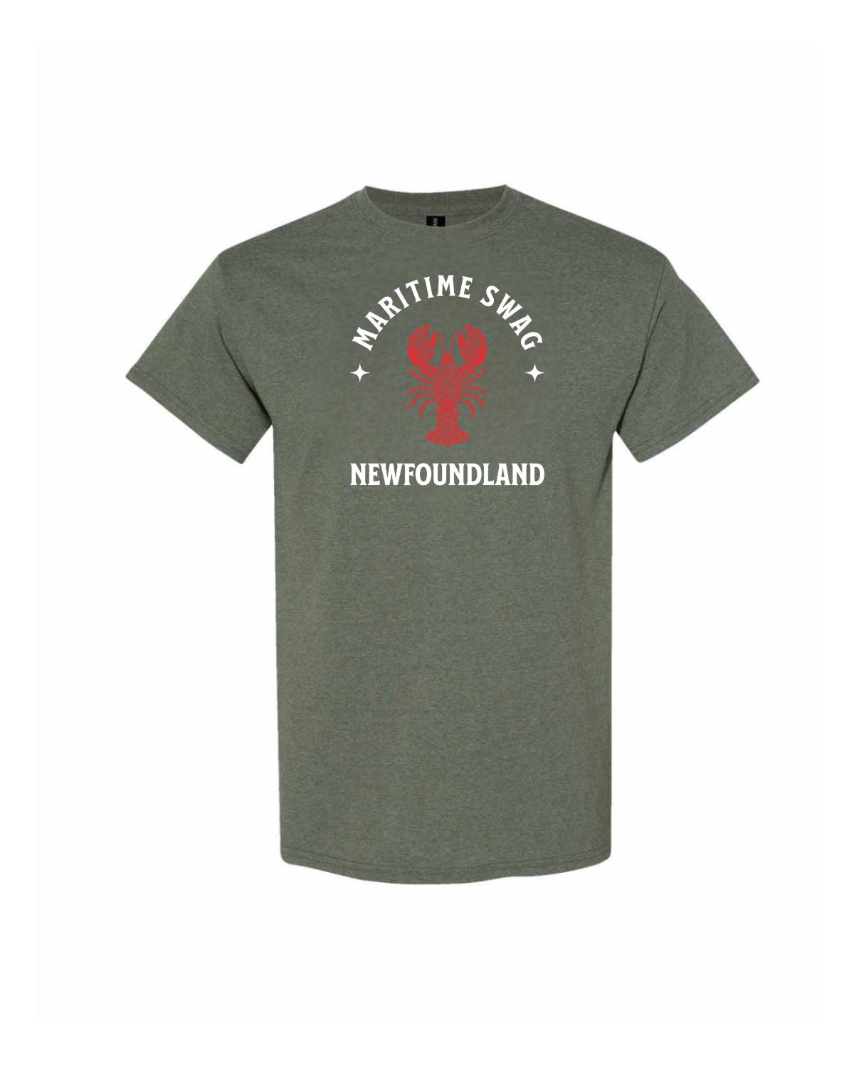 Maritime Swag NFLD Mandala Red Lobster Men's Tee