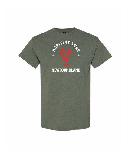 Maritime Swag Newfoundland Mandala Red Lobster Full Men's Tee
