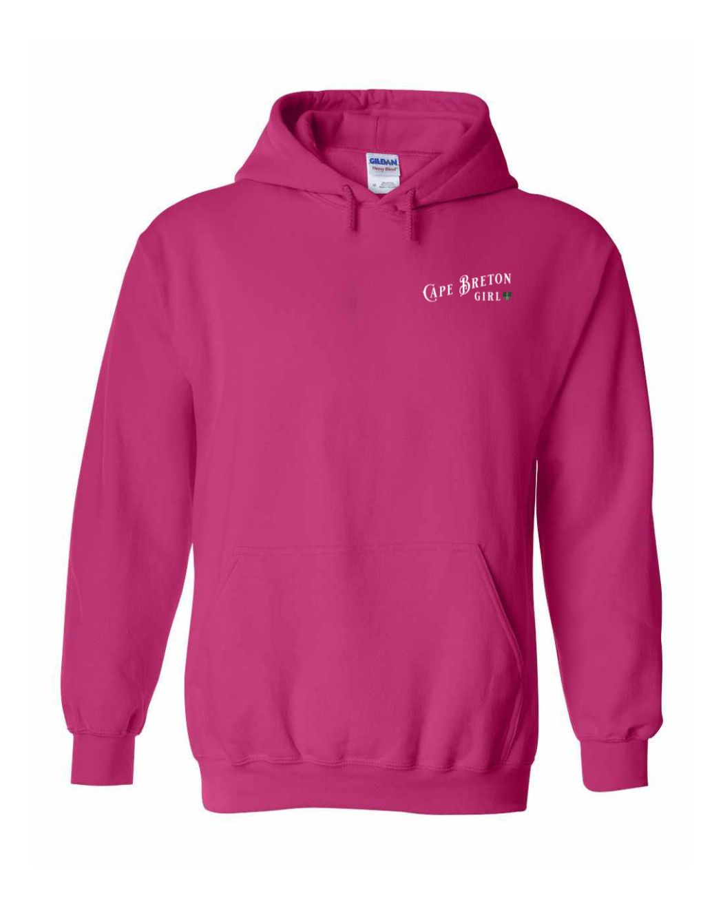 CB Girl Tartan Left Chest Pullover Hoodie - Unisex