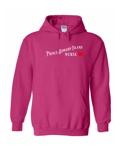 Prince Edward Island Nurse Full Front Pullover Hoodie