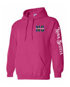 Saltwater Raised NS Left Chest and Sleeve Pullover Hoodie - Unisex