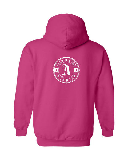 Fier D'etre Left Chest And Back Hoodie