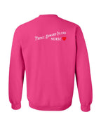 PEI Nurse Left Chest and Back Crewneck Sweatshirt - Unisex