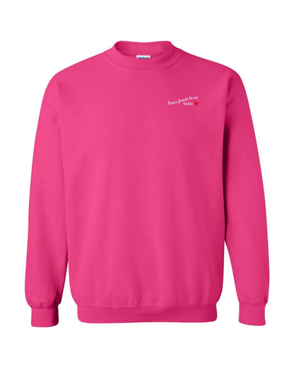 Prince Edward Island Nurse Left Chest and Back Sweatshirt