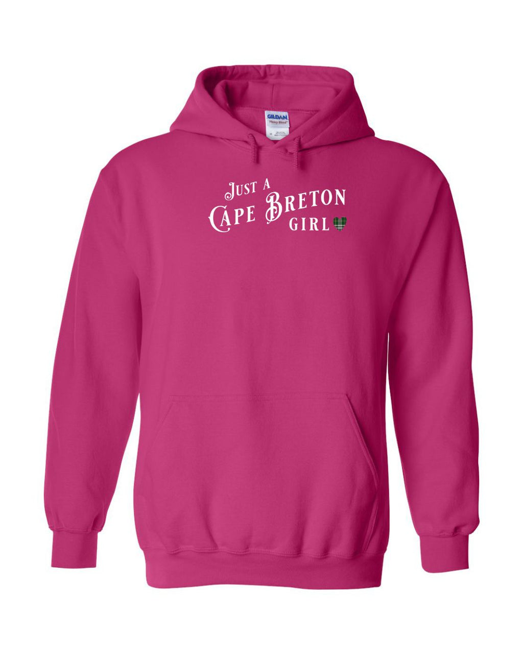 Just a CB Girl Tartan Pullover Hoodie - Unisex