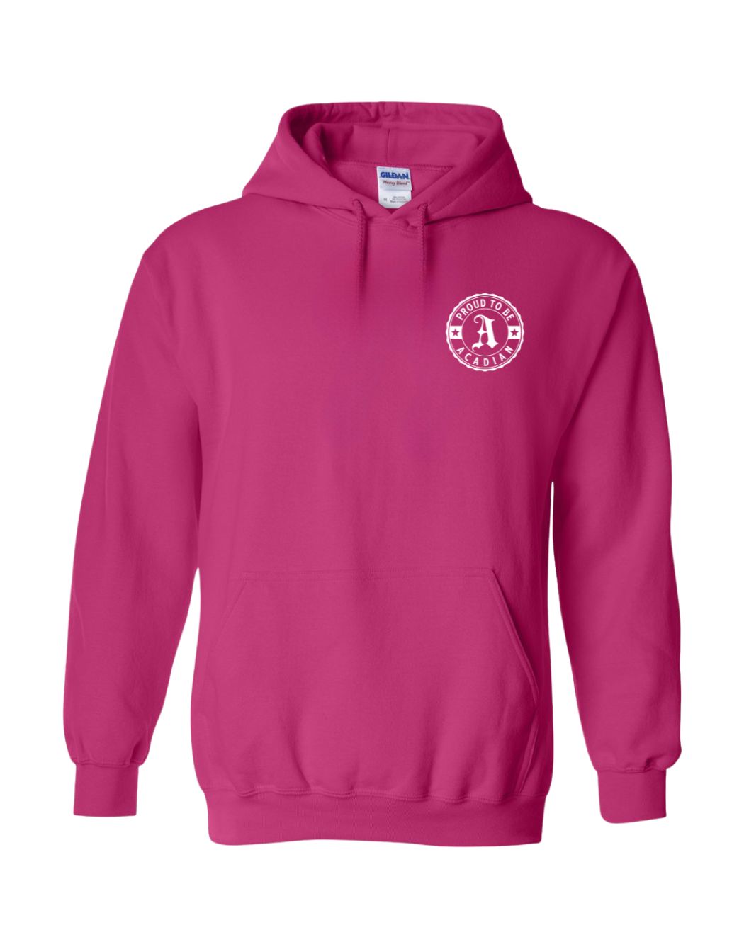 Proud to be Acadian Left Chest Only Hoodie
