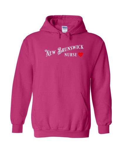 New Brunswick Nurse Full Front Pullover Hoodie